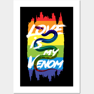 Love is my Venom - LGBTQ Celebration Posters and Art